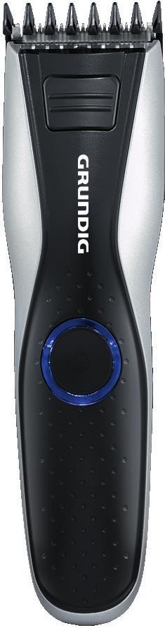Grundig Rechargeable Shaver, Black - Silver, Model GMS2280