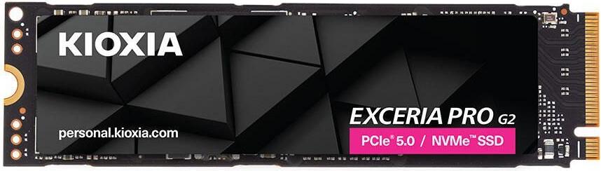 Kioxia Exceria Pro G2 - M.2 2280 SSD - 2 TB - PCIe 5.0 - LVE10Z2T04G8