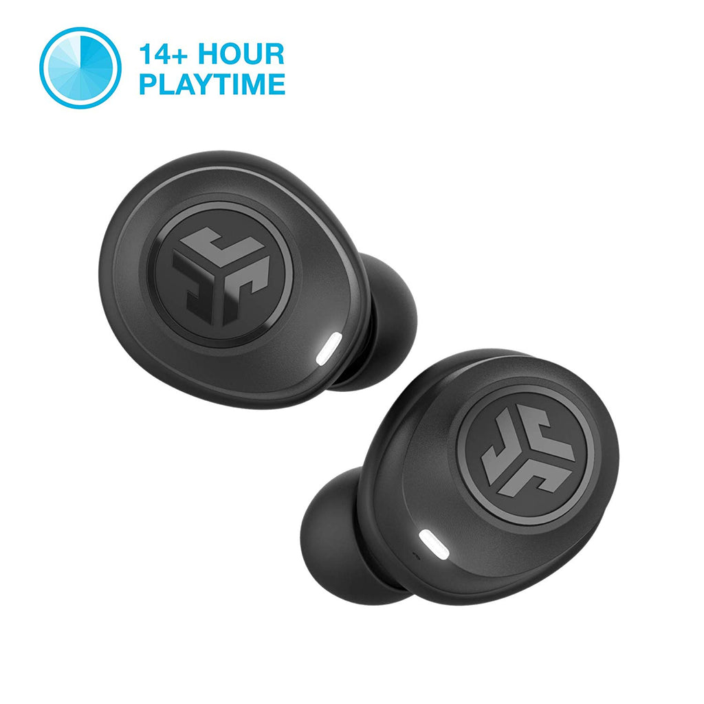 JLab JBuds Air True Wireless In-Ear Headphones - USB Type-A Bluetooth - Black (IEUEBJBUDSAIRRBLK82)