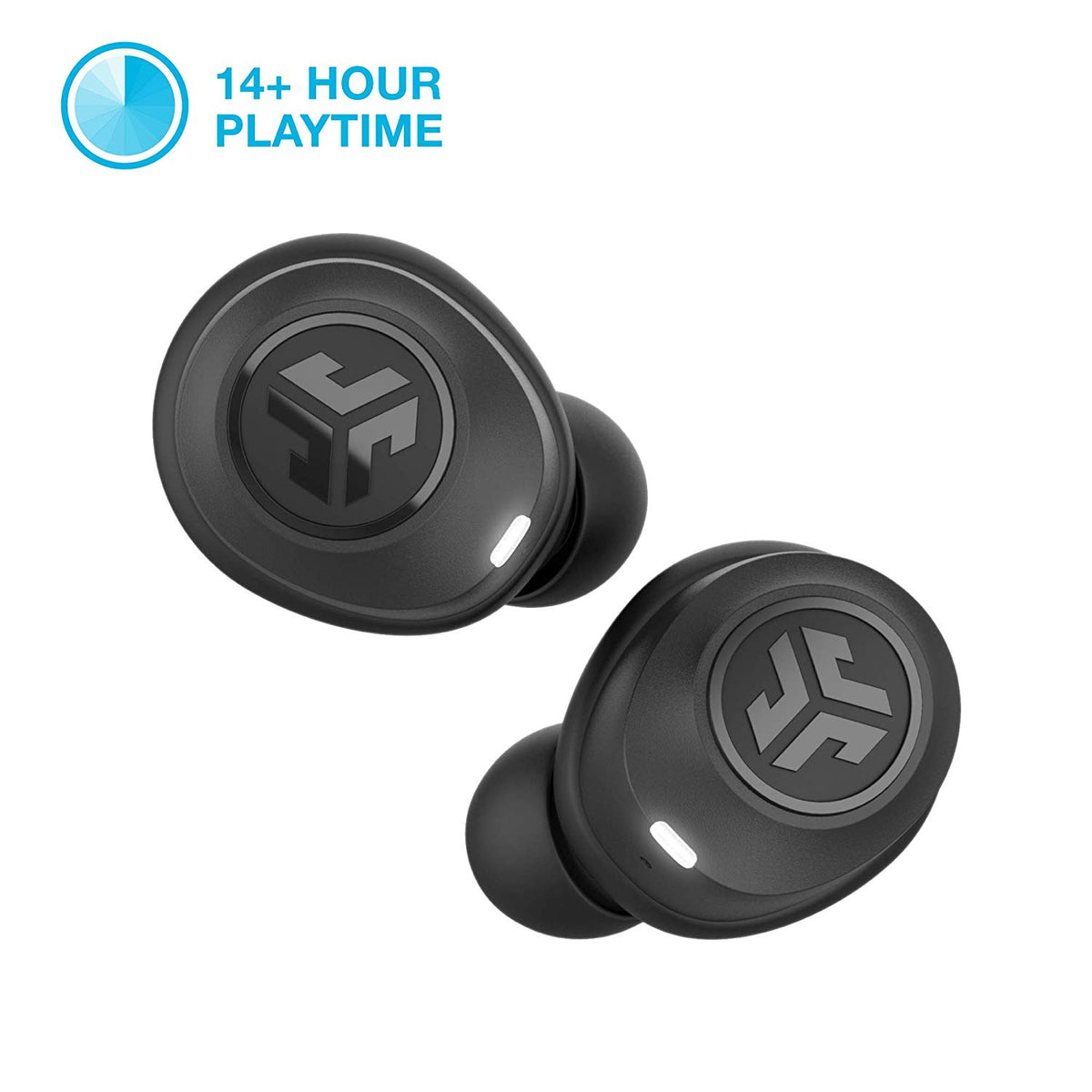 JLab JBuds Air True Wireless In-Ear Headphones - USB Type-A Bluetooth - Black (IEUEBJBUDSAIRRBLK82)