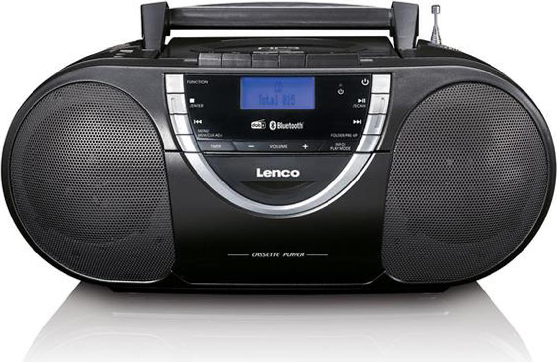 Lenco SCD-600 Personal CD Player Black - Silver (SCD-6900)