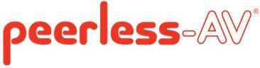 Peerless SmartMount Universal Flat Wall Mount SF640P - Befestigungskit (Wandplatte, Klammer) - für LCD-Display - Schwarz - Bildschirmgröße: 81.3-127 cm (32"-50") - Montageschnittstelle: 400 x 400 mm