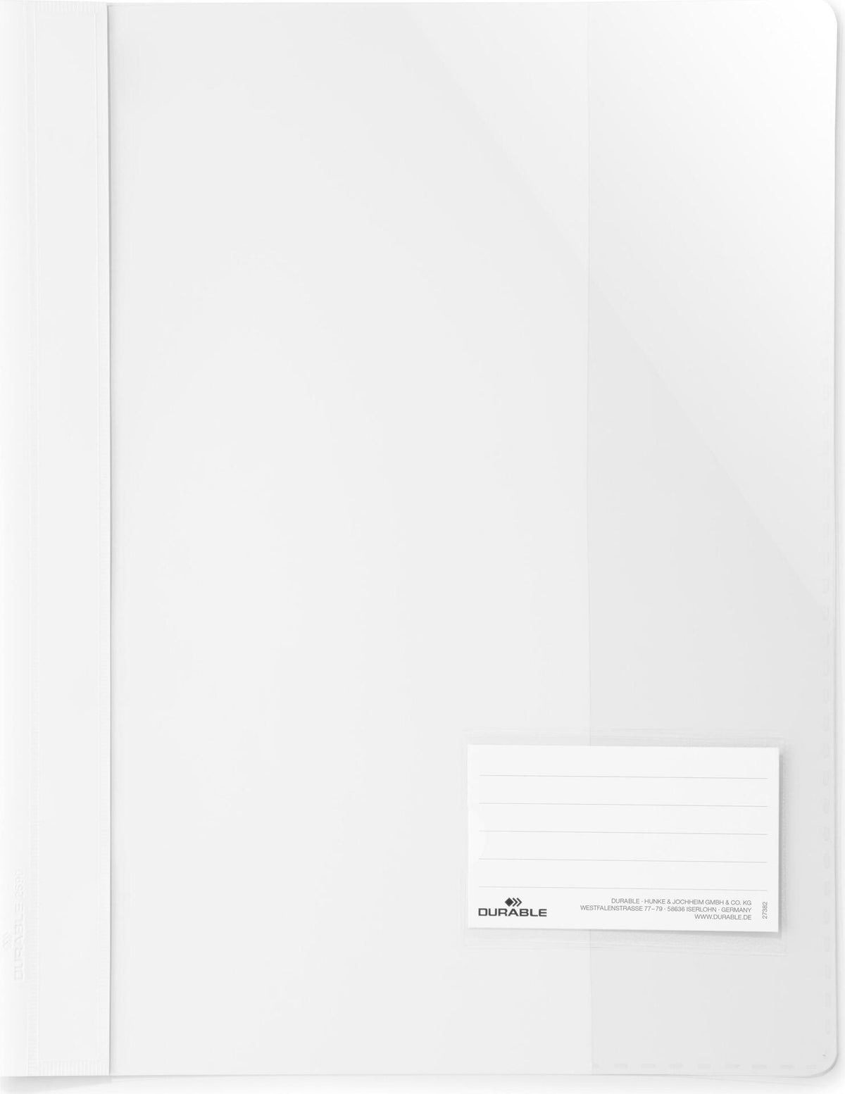 DURABLE Sichthefter A4+ Beschriftungsfenster 90x57 mm 25 ST 269002