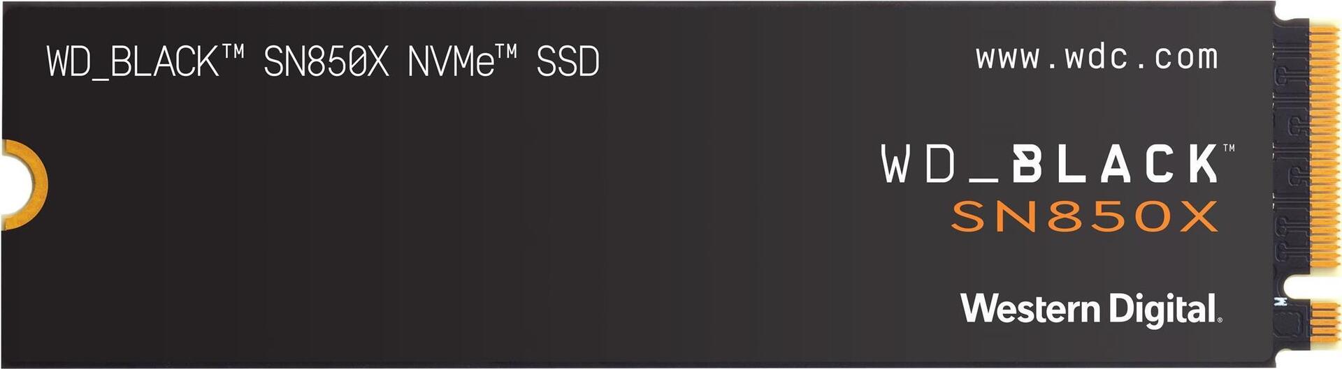 Western Digital SN850X 2TB Internal SSD - Up to 7300MB/s