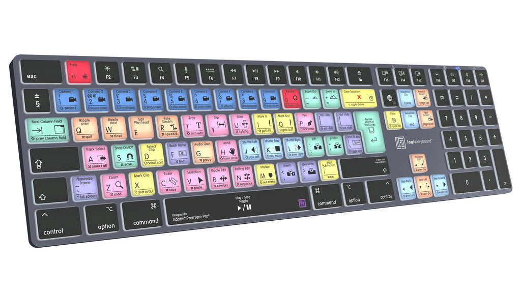 Logickeyboard Adobe Premiere Pro CC Titan DE Mac - LKB-PPROCC-TM-DE