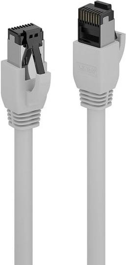 Lindy RJ-45 Patch Cable 2.0 m S/FTP PiMF CAT 8.1 Halogen-Free Grey 47444