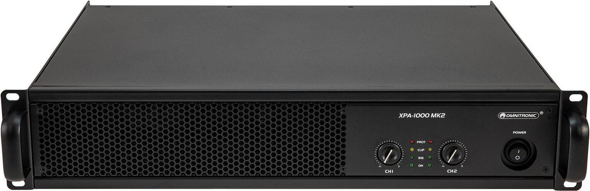 OMNITRONIC XPA-1000 MK2 Power Amplifier (10451003)