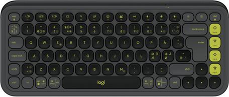 Logitech POP Icon Keys Wireless Keyboard - Bluetooth LE - QWERTY - Nordic (920-013273)