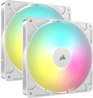 Corsair 140 mm ARGB PWM Fan Dual Pack - White (CO-9050187-WW) RS140