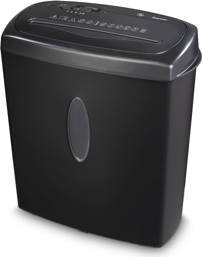 Hama Home X10CD - Pre-shredder - Cross Cut/ Strip Cut - 4 x 40 mm - P-4, T-4, E-3 (00050543)