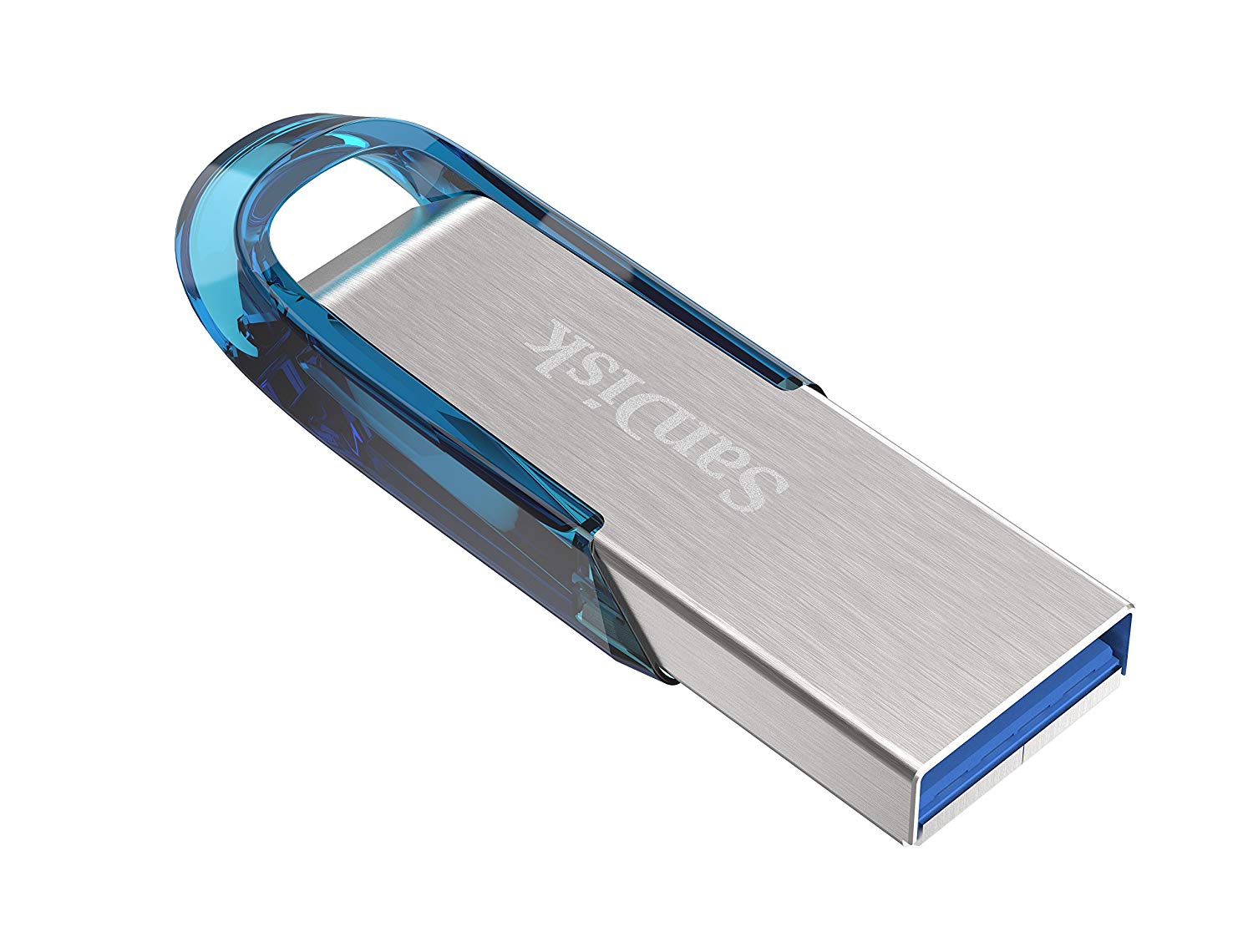 SanDisk Ultra Flair - USB Flash Drive - 128GB - USB 3.0 - Blue USB3.0 SDCZ73-128G-G46B