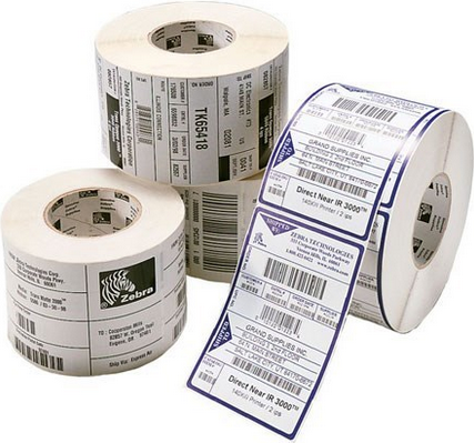 Zebra Z-Perform 1000D Paper with Permanent Acrylic Adhesive - 70 x 40 mm | Model 3009384-T