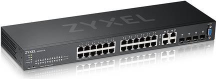 Zyxel GS2220-28-EU0101F Managed L2 Gigabit Ethernet Switch Black