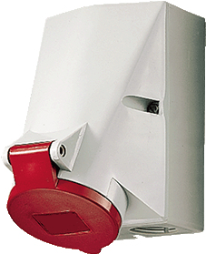 MENNEKES Socket Red - White (20235A)