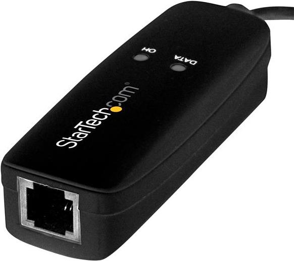 StarTech.com External Dial-Up and Fax Modem - USB - 56K - USB56KEMH2 56k-USB-Faxmodem 56k-Modem