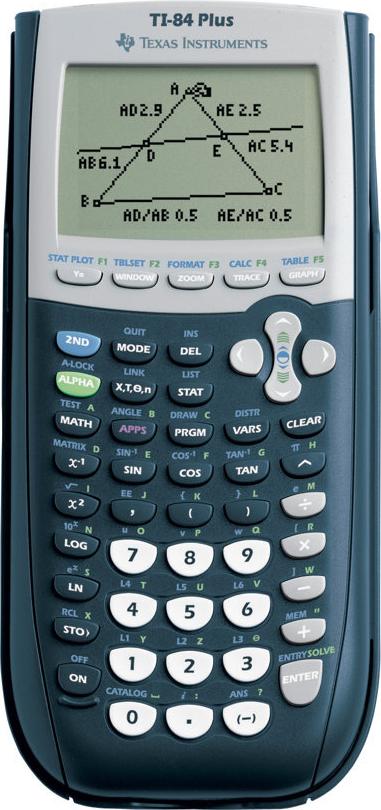 TI TEXAS Graphing Calculator - TI 84 Plus - 11 Apps Preinstalled