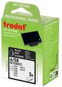 Trodat Replacement Ink Pads 6/56/2/SB, Blue/Red, 3-Pack for Professional Self-Inking Stamps 5204