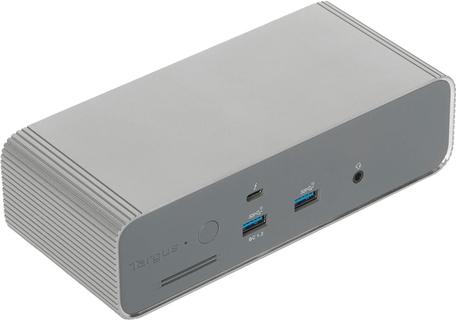 Targus DOCK230EUZ Wired Thunderbolt 5 Laptop Dock/Port Replicator, Silver