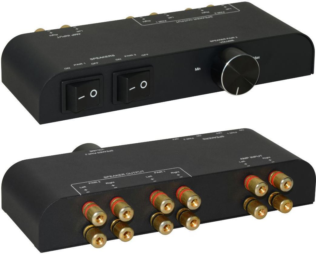 Microconnect MC-GEN-270 Audio Switch Black (MC-GEN-270)
