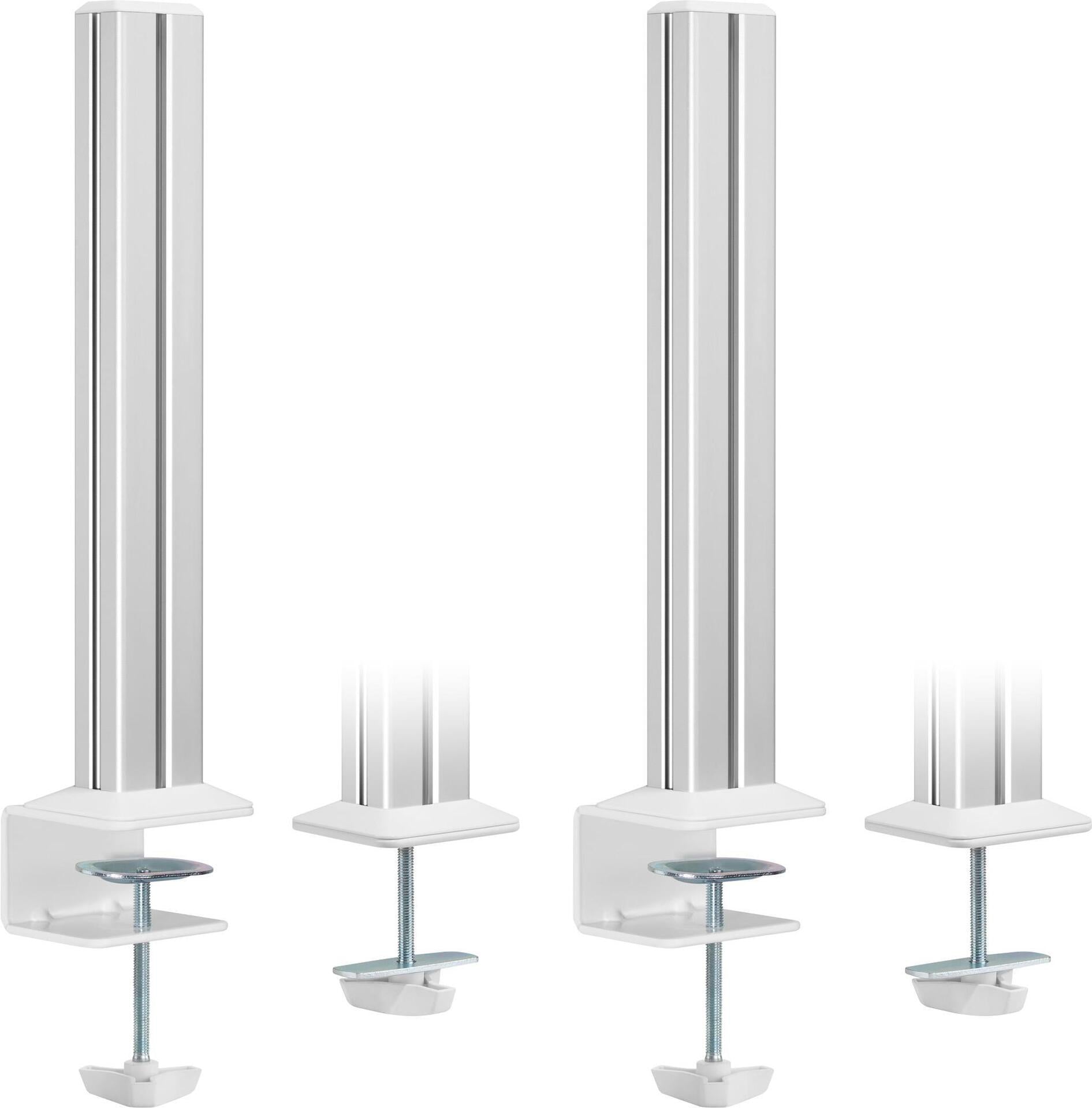 InLine Slatwall Mounting Posts Aluminum Set of 2 (23181B)