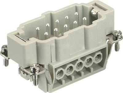 HARTING Han E 09 Connector Insert - 10+ PE Screws, 10 pcs, 09 33 010 2601