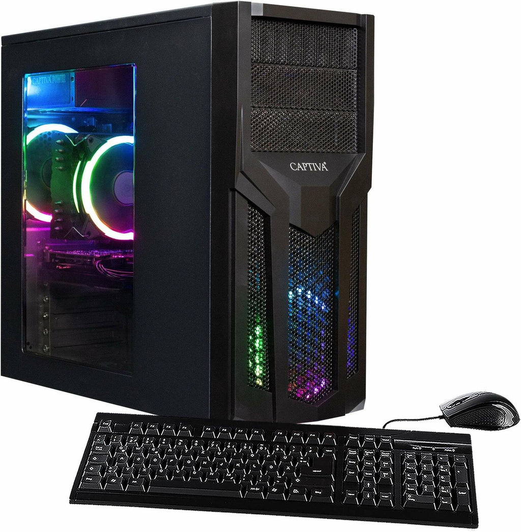 CAPTIVA Desktop PC R79-986 AMD Ryzen 5 5600 G 16 GB DDR4 500 GB SSD Windows 11 Home 5600G-Prozessor