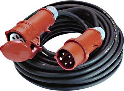 Bachmann 344.170 - Outdoor 1AC Outputs 5 m Black Extension Cable (0165025)