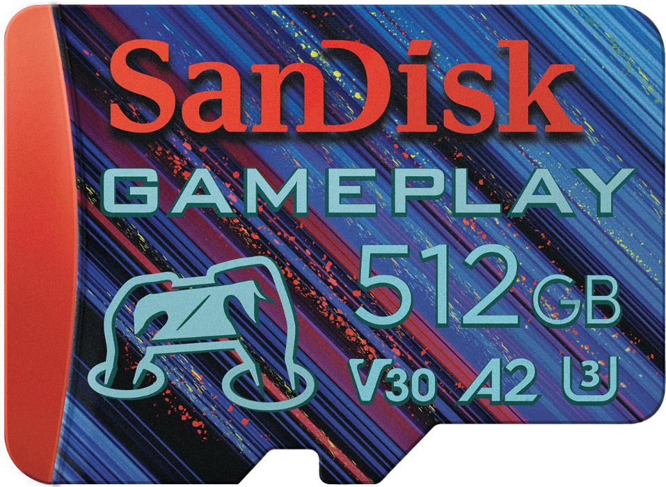 SanDisk GamePlay microSD 1TB - A2 Performance