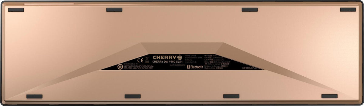 CHERRY DW 9100 SLIM Wireless Keyboard and Mouse Set - French - Black/Bronze (JD-9100FR-2)