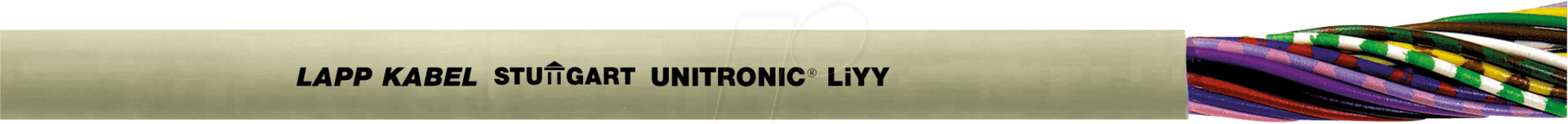 Lapp LIYY 2X0,34-50 - UNITRONIC® LiYY - 50 m - 2 x 0,34 Signalkabel (0028402/50)