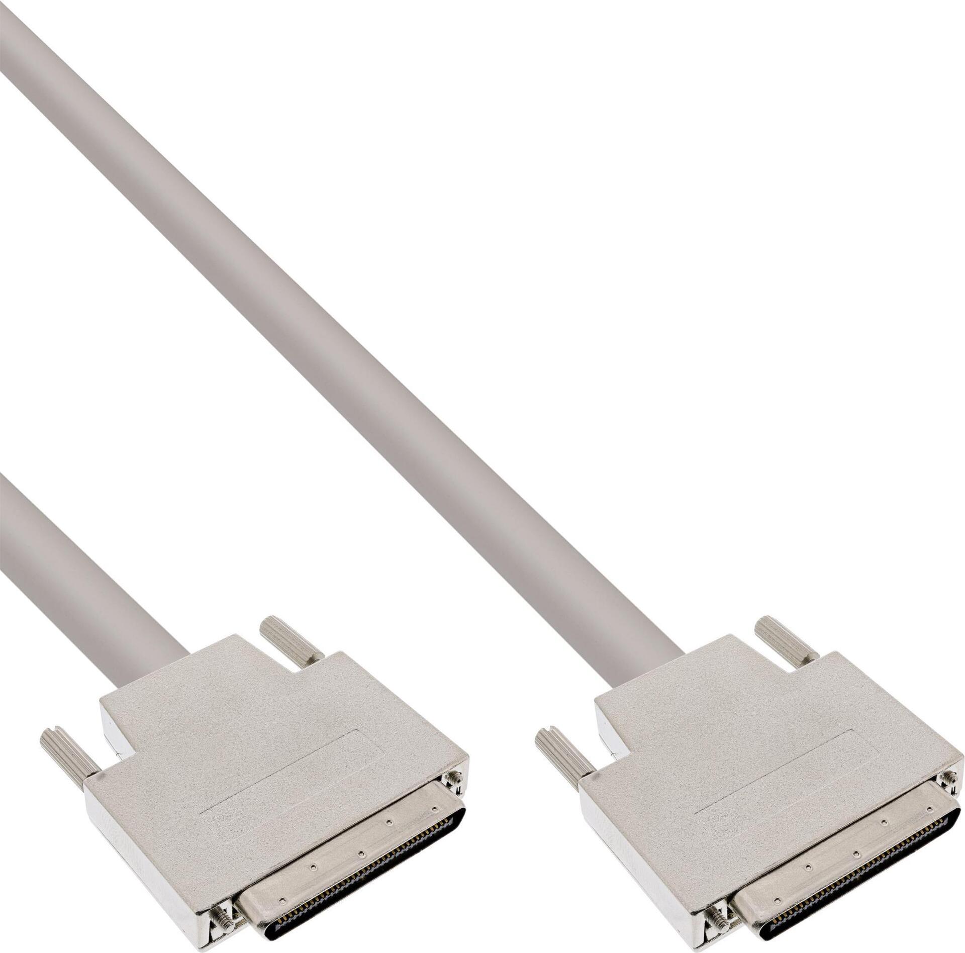InLine SCSI U320 Kabel - 68pol micro Centronics (VHD) Stecker / Stecker - 3m (26803)
