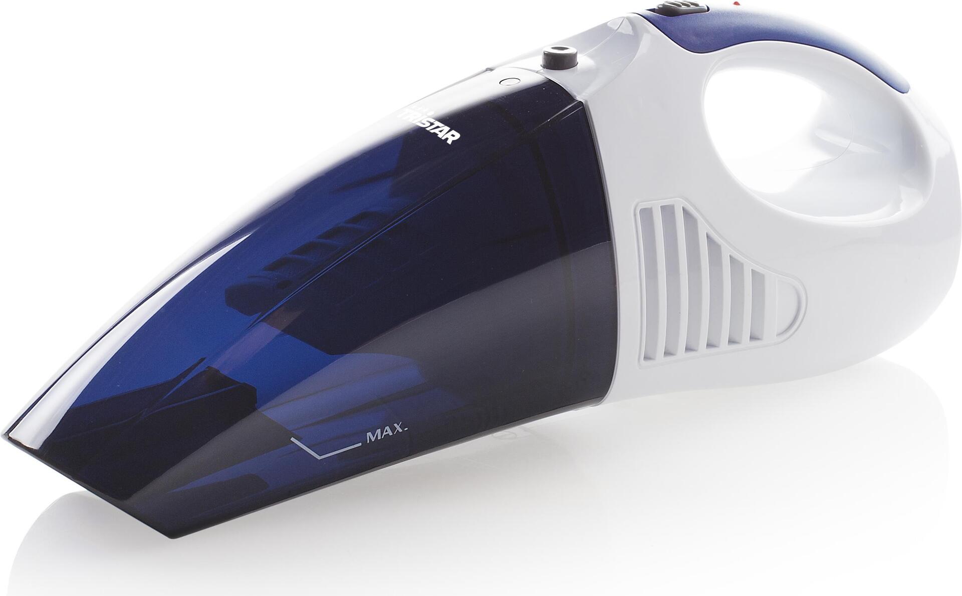 Tristar KR-2176 Handheld Vacuum Cleaner Dry & Wet 68dB Bagless Blue White