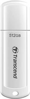Transcend JetFlash 730 USB Flash Drive 512GB USB 3.1 Gen 1 White (TS512GJF730)