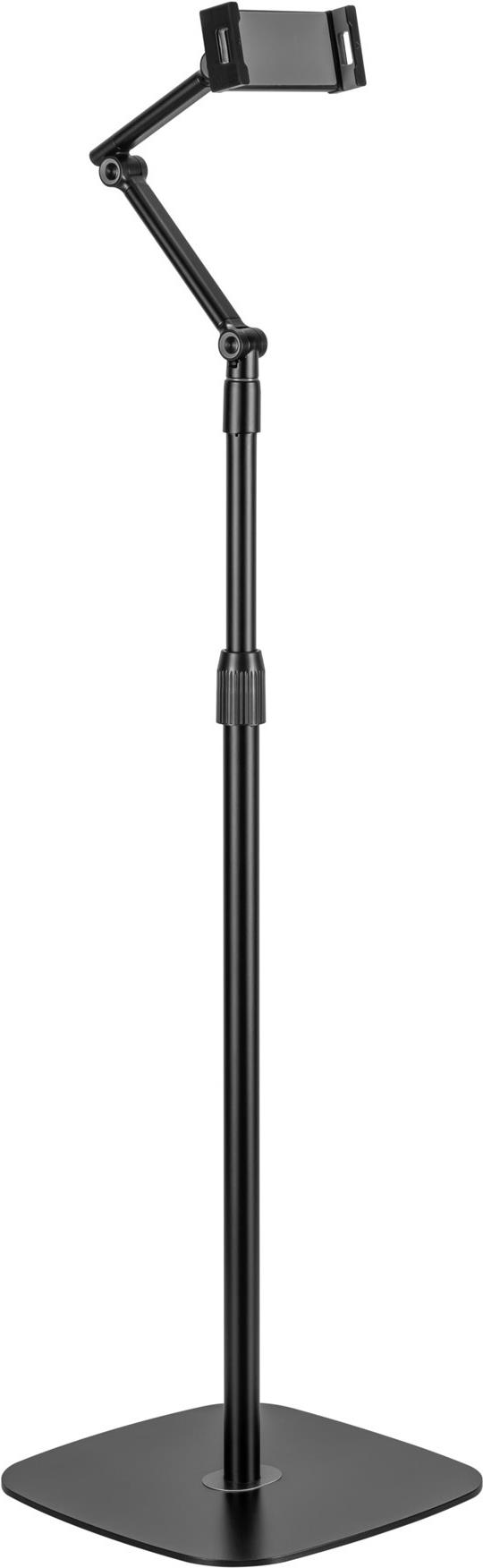 InLine Tablet Holder with Metal Base Plate - up to 12.9" - Black - 55725S