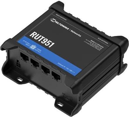Teltonika RUT951 3 G/4 G Cat4 Industrial Cellular Router RUT951000200