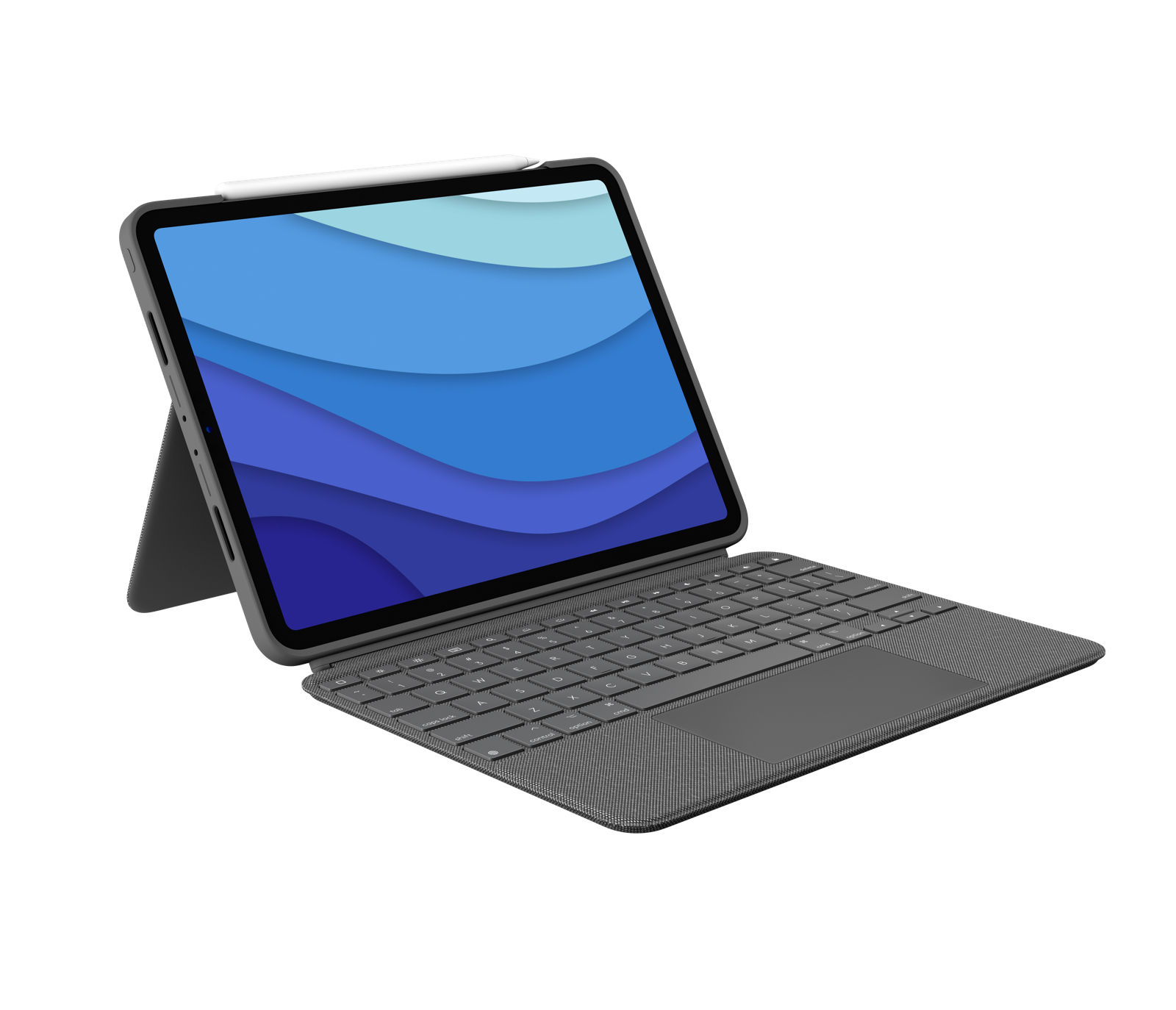 Logitech Combo Touch Keyboard Dock for Apple iPad Pro 11" 2020/2021, Grey (920-010142)