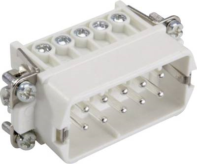 LappKabel EPIC® H-A 10 Pin Insert, Total 10 Pins + PE, Model 10440100
