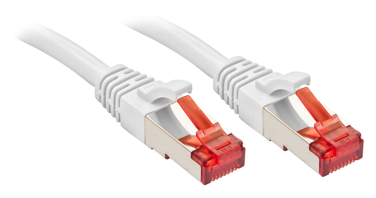 Lindy Patch Cable - RJ-45 (M) - RJ-45 (M) - 30 m - S/FTP - PiMF - CAT 6 - Smooth - White -