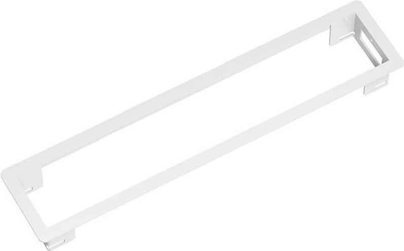 Bachmann - Frame for power strip - white, RAL 9010 (915.005)