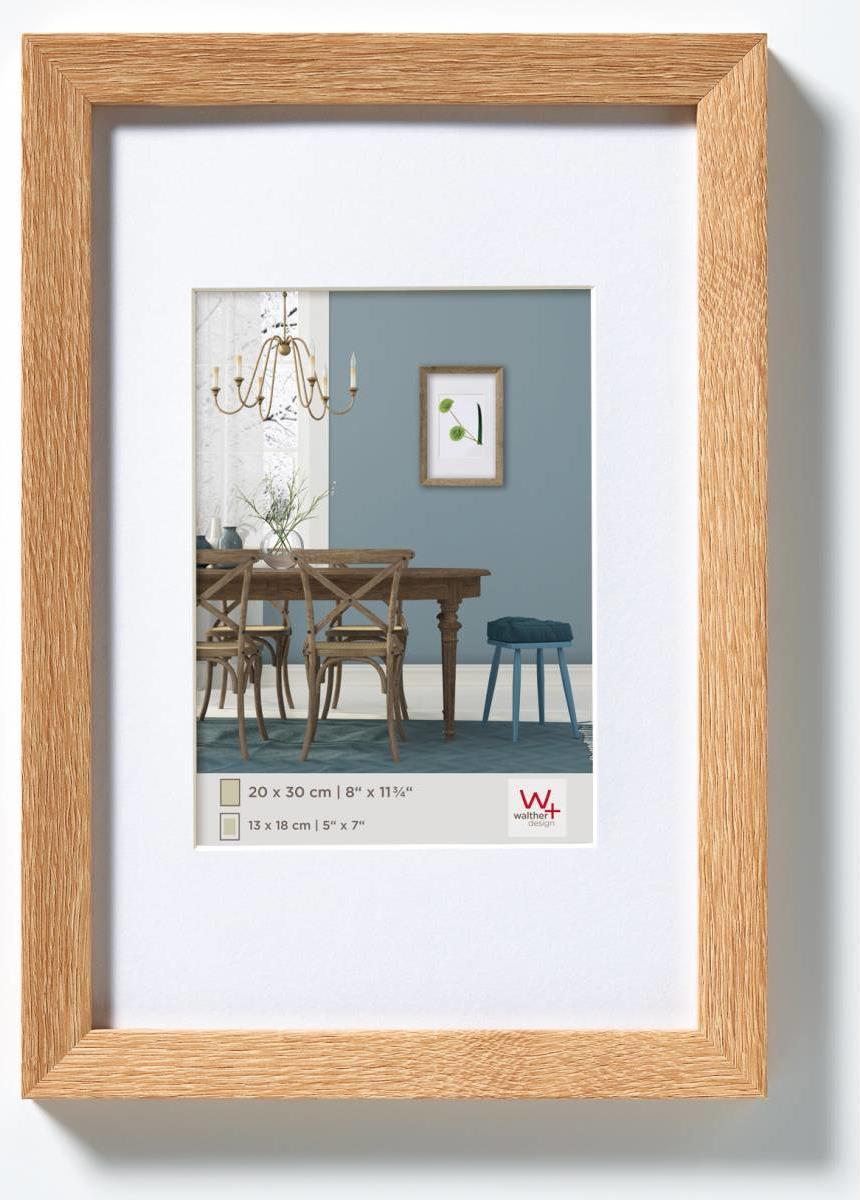 Walther EF045E Picture Frame - Oak - Single Frame - 20 x 30 cm
