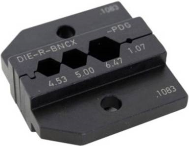 Neutrik Matrize DIE-R-BNCX-PDG Black Connector (DIE-R-BNCX-PDG)