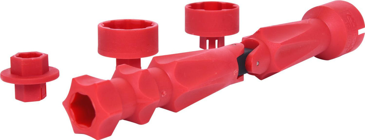 KS TOOLS - Toilet Seat Mounting Wrench Set - 4-piece - 123.0035