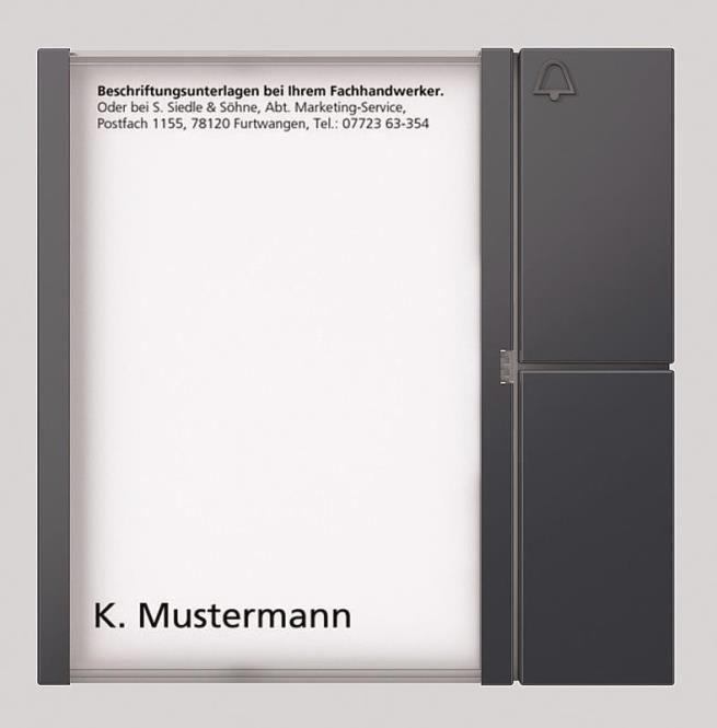 Keypad Module TM 612-1 AG Anthracite Grey (210004997-00)