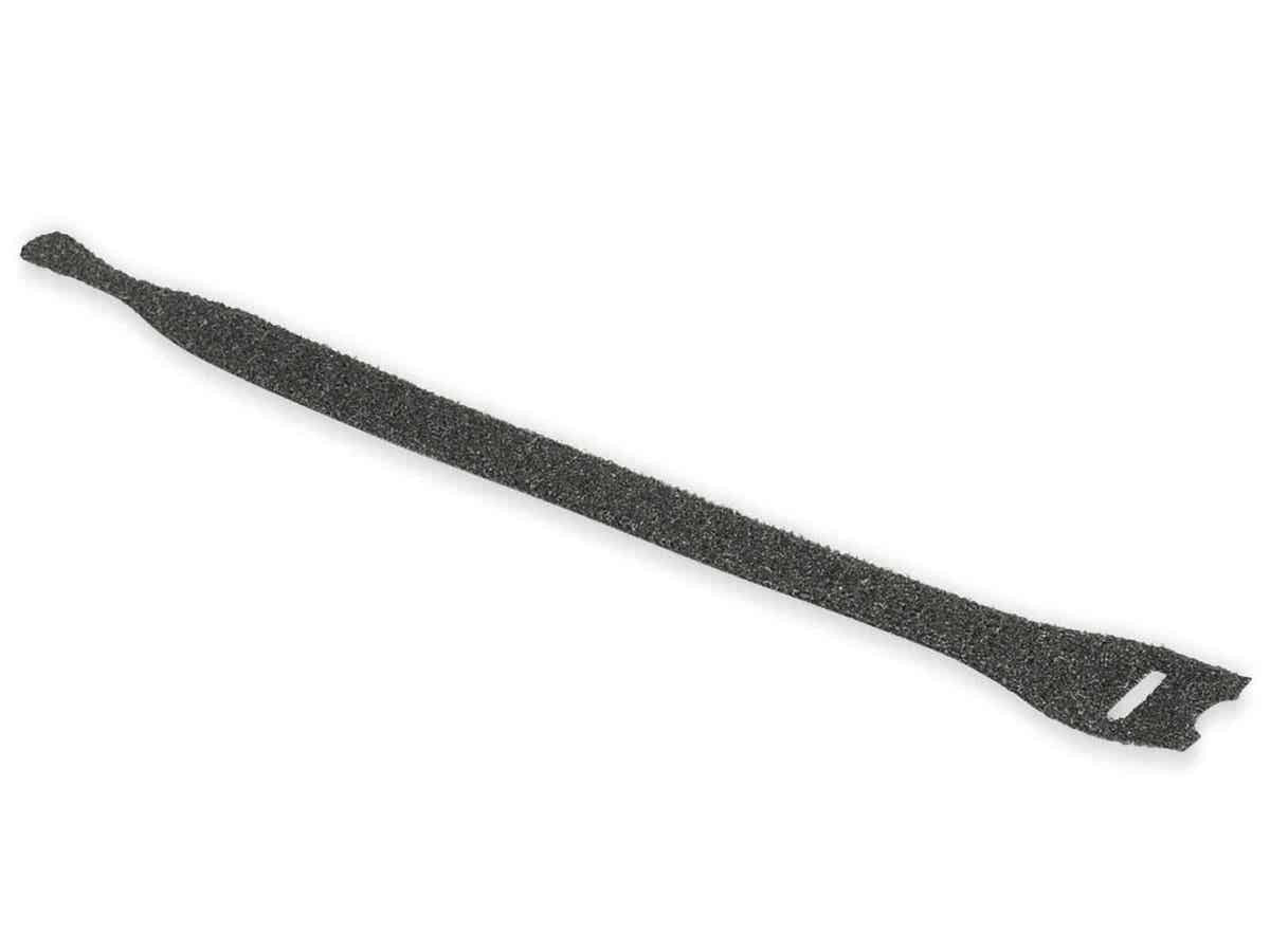 HELLERMANNTYTON Hook and Loop Cable Ties, 330 mm x 12.5 mm, Black, MPN: 130-00019