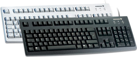 CHERRY Standard Keyboard USB Grey (FR) | Model G83-6105LUNFR-0
