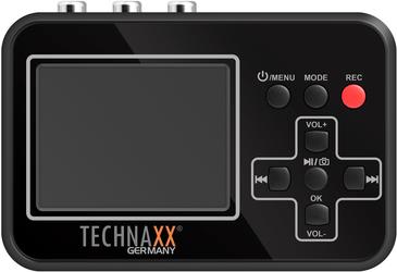 Technaxx 4980 Digital Video Recorder (DVR) Black (4980)
