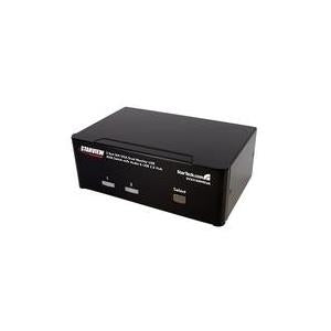 StarTech.com KVM Switch Dual DVI VGA 2-Port 1920x1200 USB2.0 SV231DDVDUA 2-Way IM12D1500P SVA12M2NEUA SVA12M5NA USBDVI4N1A6 USBVGA4N1A10 USBVGA4N1A6