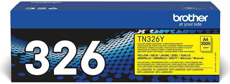 Brother Toner Yellow Pages: 3.500 (TN-326Y)