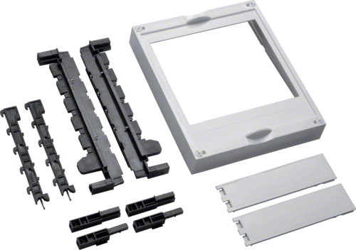 Hager UE21A2B - Black - White - Plastic - Hager universN - NH00 - 300 mm - 125 mm - 250 mm