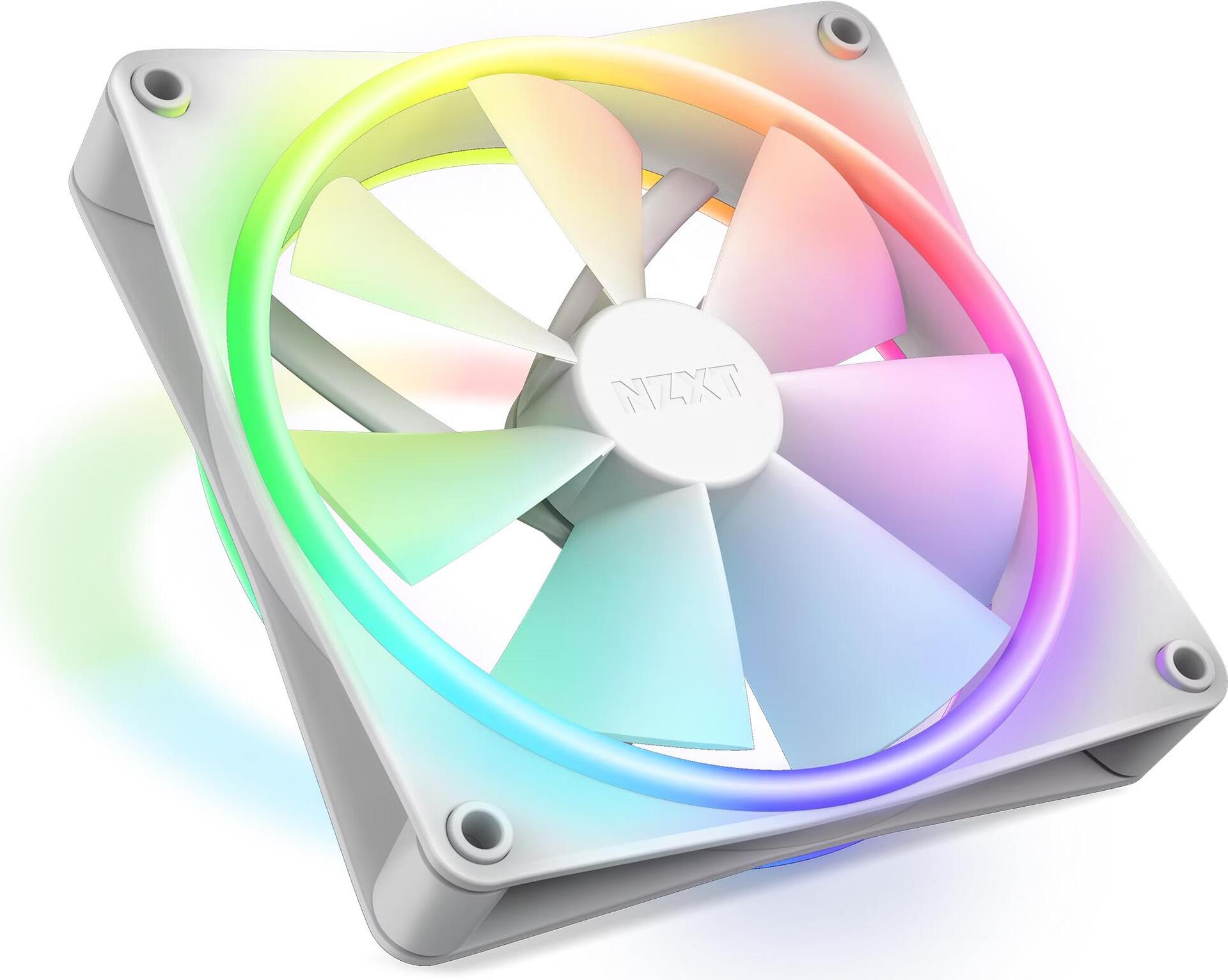 NZXT F120 RGB DUO Fan 12 cm White (RF-D12SF-W1) mmH2O